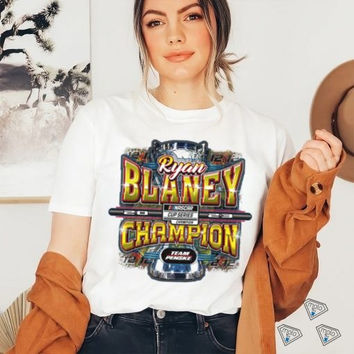 Ryan Blaney 2023 NASCAR Cup Series Champion Team Penske Shirt
