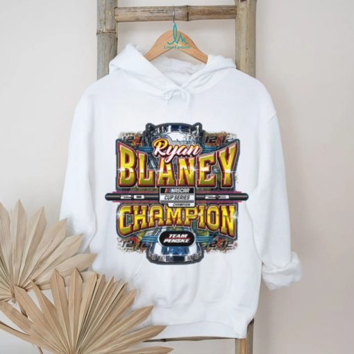 Ryan Blaney 2023 NASCAR Cup Series Champion Team Penske Shirt
