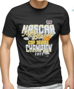 Ryan Blaney Carl Banks Black 2023 Nascar Cup Series Champion First Pick Shirt