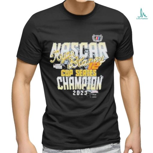 Ryan Blaney Carl Banks Black 2023 Nascar Cup Series Champion First Pick Shirt