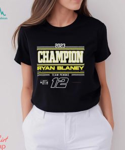 Ryan Blaney Team Penske 2023 NASCAR Cup Series Champion Pit Road Shirt