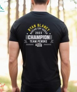 Ryan Blaney Team Penske 2023 NASCAR Cup Series First Time Champion Shirt