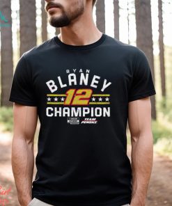 Ryan Blaney Team Penske NASCAR Cup Series Champion Shirt