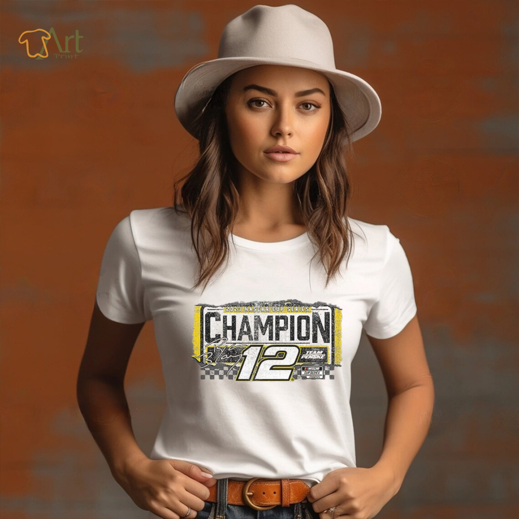 Ryan Blaney Team Penske Women's 2023 NASCAR Cup Series Champion T Shirt Ryan Blaney Team Penske Women's 2023 NASCAR Cup Series Champion T Shirt