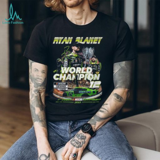 Ryan Blaney World Champion Nascar Cup Series T Shirt