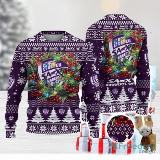 SA XV Charente Ugly Christmas Sweater Gift Ideas For Fans