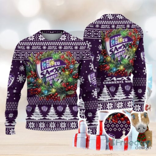 SA XV Charente Ugly Christmas Sweater Gift Ideas For Fans