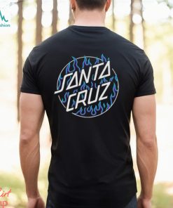 SANTA CRUZ x THRASHER Flame Dot Santa Cruz Men's T Shirt