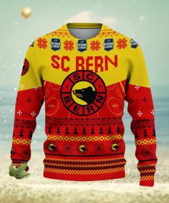 SC Bern Snowflakes Tree Custom Name Ugly Christmas Sweater New For Fans Gift Holidays Christmas