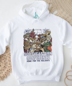 SEC Football Mascots Home For The Holidays 2023 T shirt