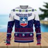 Victoria Cerveza All Printed Ugly Christmas Sweater