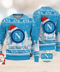 SSC Napoli Ugly Christmas Sweater Holiday Gift Ideas For Men And Women