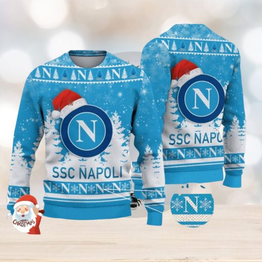 SSC Napoli Ugly Christmas Sweater Holiday Gift Ideas For Men And Women