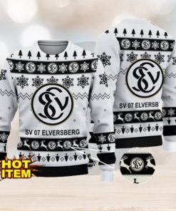 SV 07 Elversberg 3D Christmas Ugly Christmas Sweater Christmas Gift Bundesliga Fans