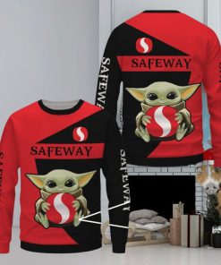 Safeway Baby Yoda Ugly Christmas Sweater