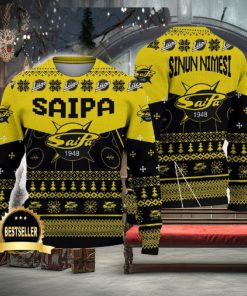 SaiPa Ugly Christmas Sweater Logo Custom Name Gift Fans