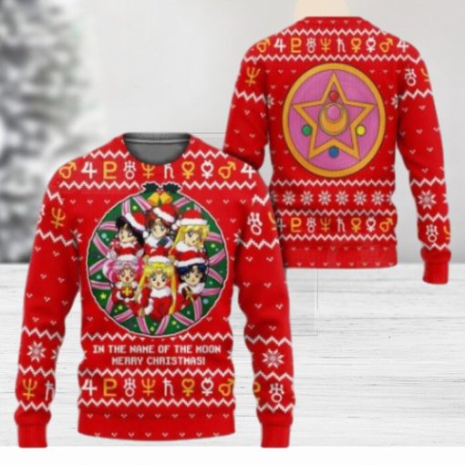 Sailor Ugly Christmas Sweater Anime Xmas Gift Idea