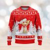 Same Logo Wearing Santa Hat Trending Christmas Gift AOP Ugly Christmas Sweater Men Women Winter Gift