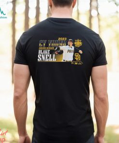 San Diego Padres 2023 Cy Young award winner blake snell 2023 shirt