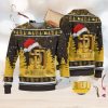 Ottawa Senators Logo Golden Fans Santa Hat Tree Ugly Christmas Sweater