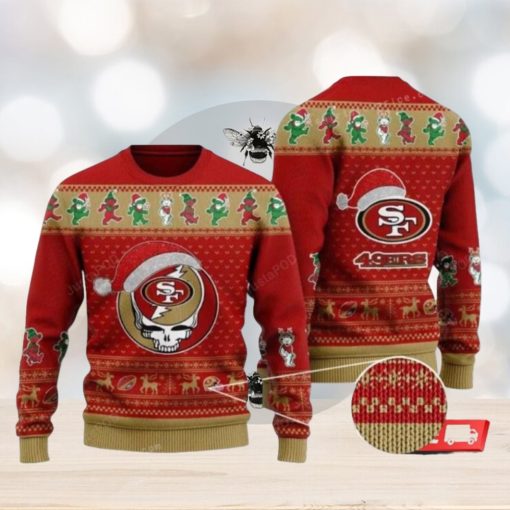 San Francisco 49Ers Grateful Dead Ugly Christmas Sweaters