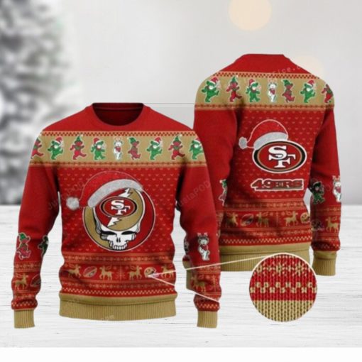 San Francisco 49Ers Grateful Dead Ugly Christmas Sweaters