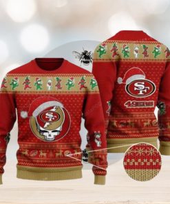 San Francisco 49Ers Grateful Dead Ugly Christmas Sweaters