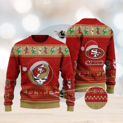 San Francisco 49Ers Grateful Dead Ugly Christmas Sweaters