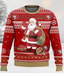 San Francisco 49ers All Over Printed Ugly Christmas Sweater Trending Christmas Gift Ideas