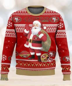 San Francisco 49ers All Over Printed Ugly Christmas Sweater Trending Christmas Gift Ideas