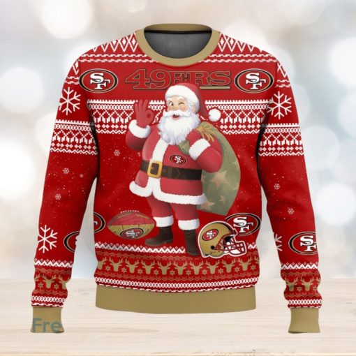 San Francisco 49ers All Over Printed Ugly Christmas Sweater Trending Christmas Gift Ideas