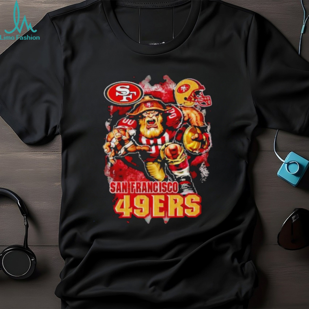 San Francisco 49ers T Shirt Vintage Logo Graphic Tee Front & Back Coffee Mug