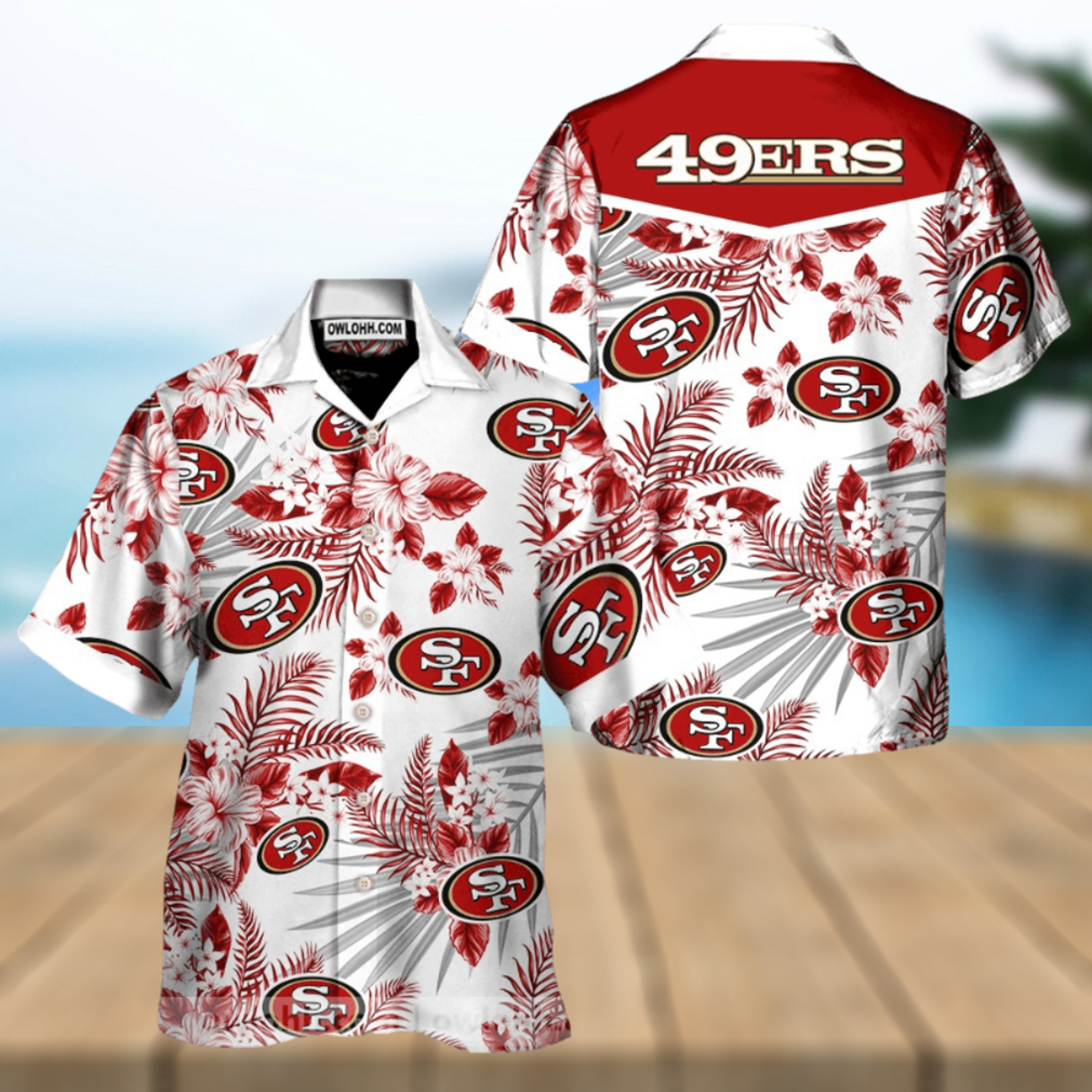 San Francisco 49ers Lv Summer Short Sleeve Hawaiian Beach Shirt – Teelooker  – Limited And Trending