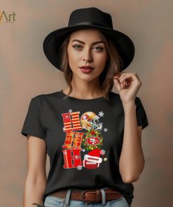 San Francisco 49ers NFL ho ho ho Christmas shirt