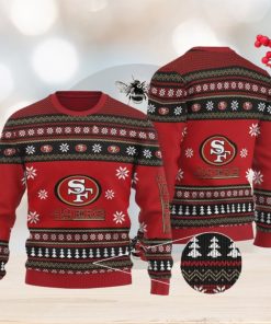 San Francisco 49ers Sweater All Over Print 3D fans Ugly Christmas Sweater