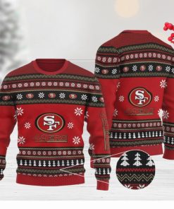 San Francisco 49ers Sweater All Over Print 3D fans Ugly Christmas Sweater