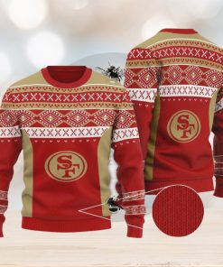 San Francisco 49ers Woolen Sweater All Over Print 3D Gift Ugly Christmas Sweater