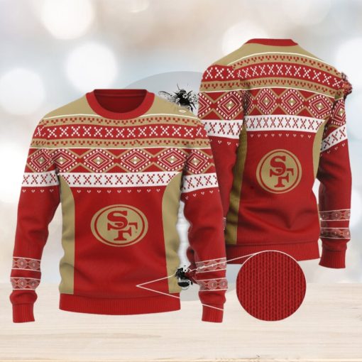 San Francisco 49ers Woolen Sweater All Over Print 3D Gift Ugly Christmas Sweater