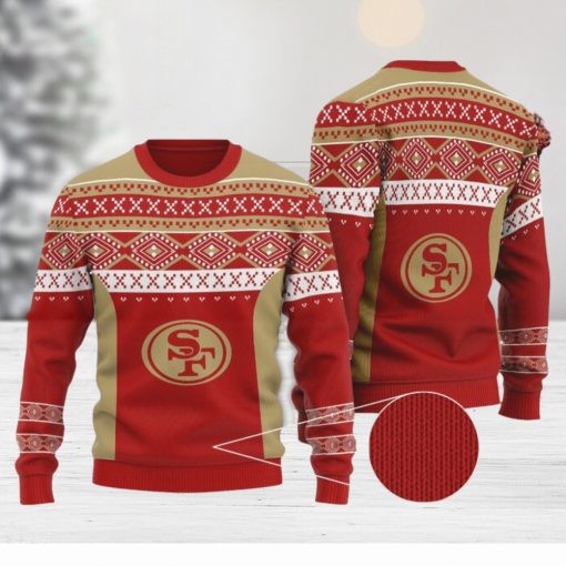 San Francisco 49ers Woolen Sweater All Over Print 3D Gift Ugly Christmas Sweater