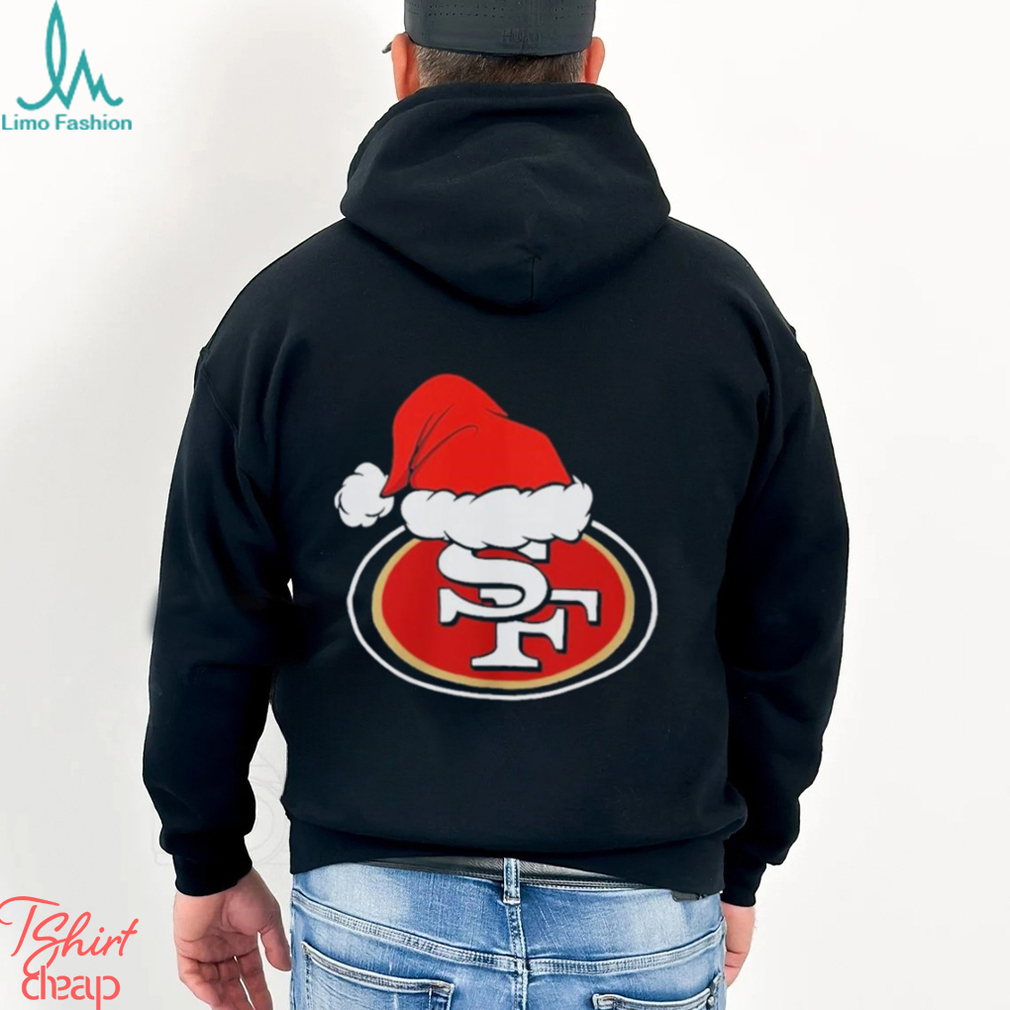 San Francisco 49ers logo Santa Hat Christmas 2023 Shirt San Francisco 49ers logo Santa Hat Christmas 2023 Shirt