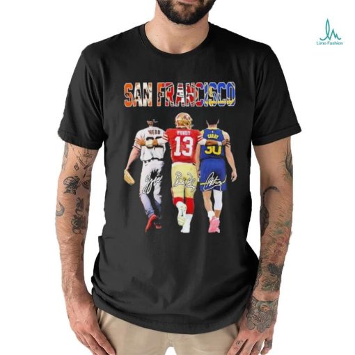 San Francisco Webb Purdy And Curry Signatures shirt