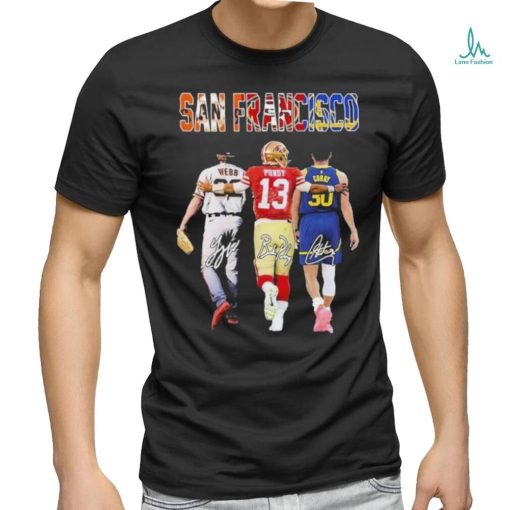 San Francisco Webb Purdy And Curry Signatures shirt