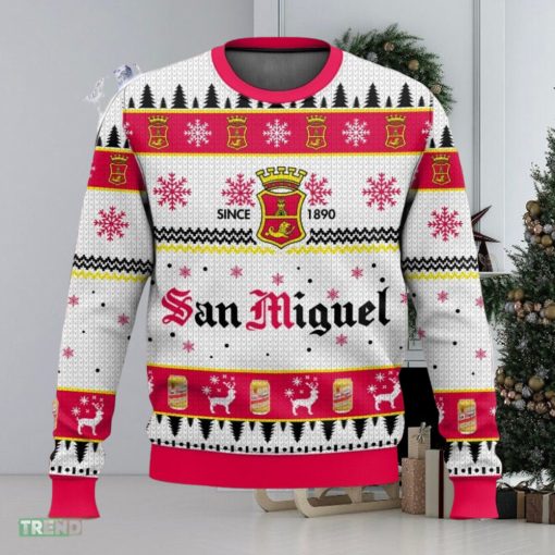 San Miguel All Over Printed Ugly Christmas Sweater Trending Christmas Gift Ideas