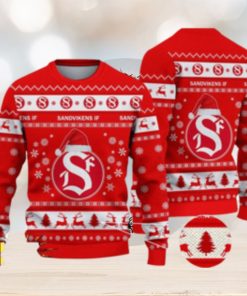 Sandvikens IF 3D Ugly Christmas Sweater For Men And Women Sport Fans