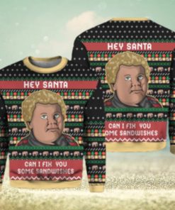 Sandwiches For Santa Bad Santa Sandwiches Christmas Sweater