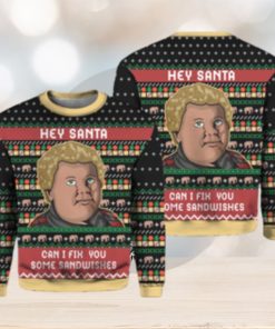 Sandwiches For Santa Bad Santa Sandwiches Christmas Sweater