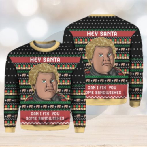 Sandwiches For Santa Bad Santa Sandwiches Christmas Sweater