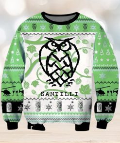 SantIlli Beer Ugly Christmas Sweater, Gift for Christmas Holiday