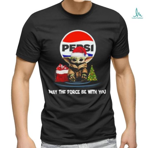 Santa Baby Yoda Pepsi May The Force Be With You Christmas shirt