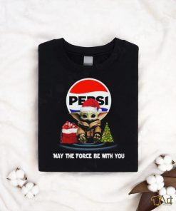 Santa Baby Yoda Pepsi May The Force Be With You Christmas shirt